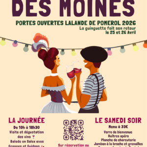 Dîner Guinguette Portes Ouvertes Lalande de Pomerol 2026 🍇